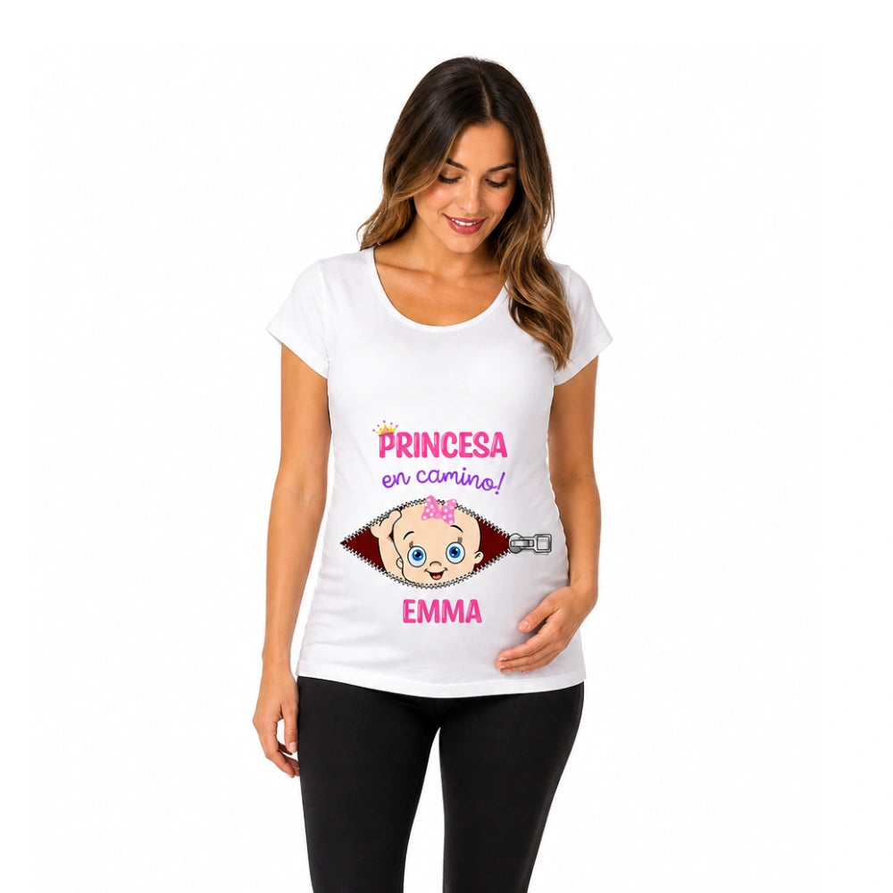 Camiseta en poliéster personalizada estampada en 1 cara-zoom-5