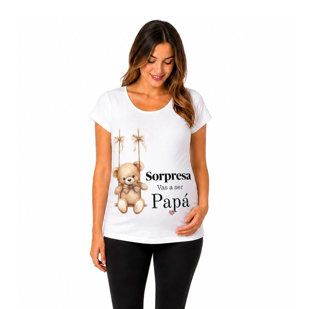 Camiseta en poliéster personalizada estampada en 1 cara