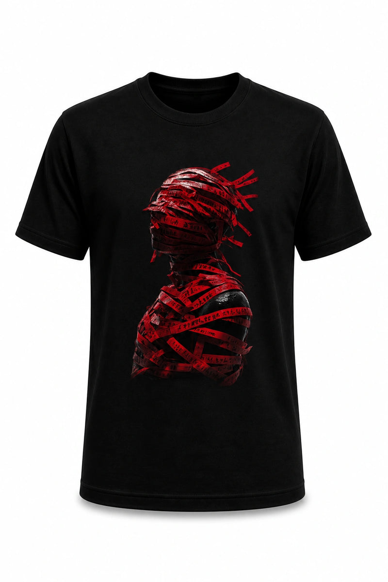 Camiseta en algodón estampada en 1 cara x6-zoom-