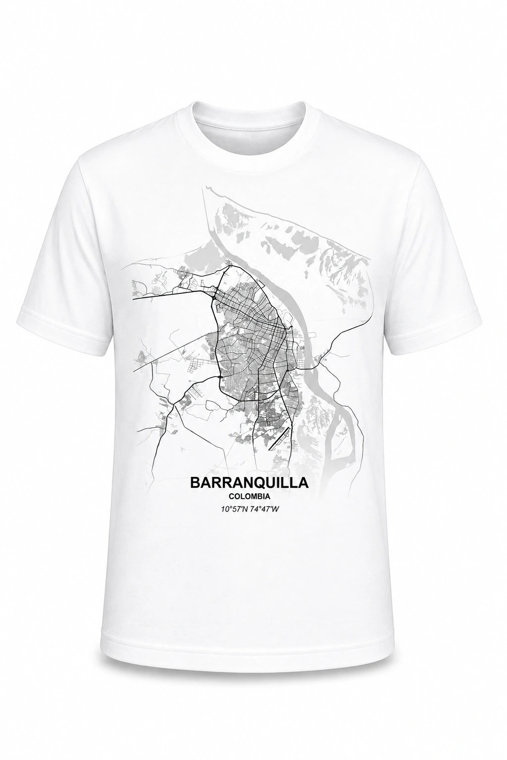 Camiseta en algodón estampada en 1 cara x6-zoom-11