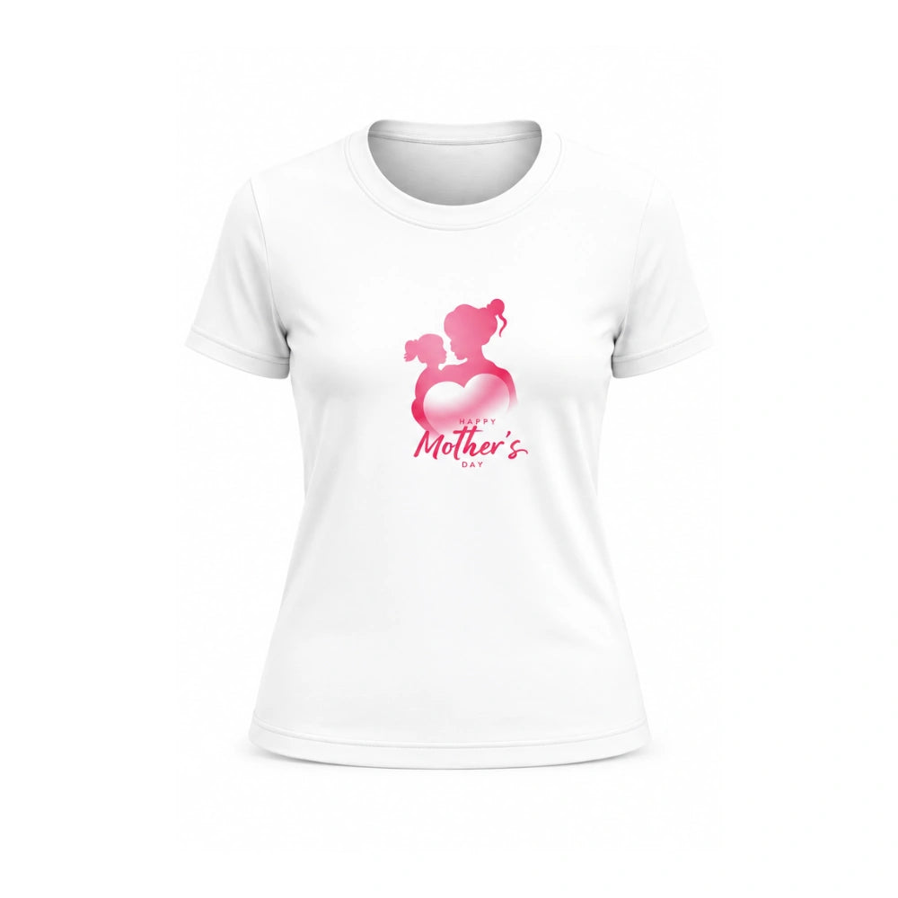 Camiseta en algodón estampada en ambas caras