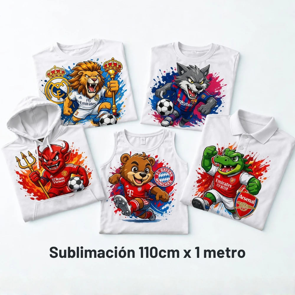 Sublimación 110cm x 1 Metro