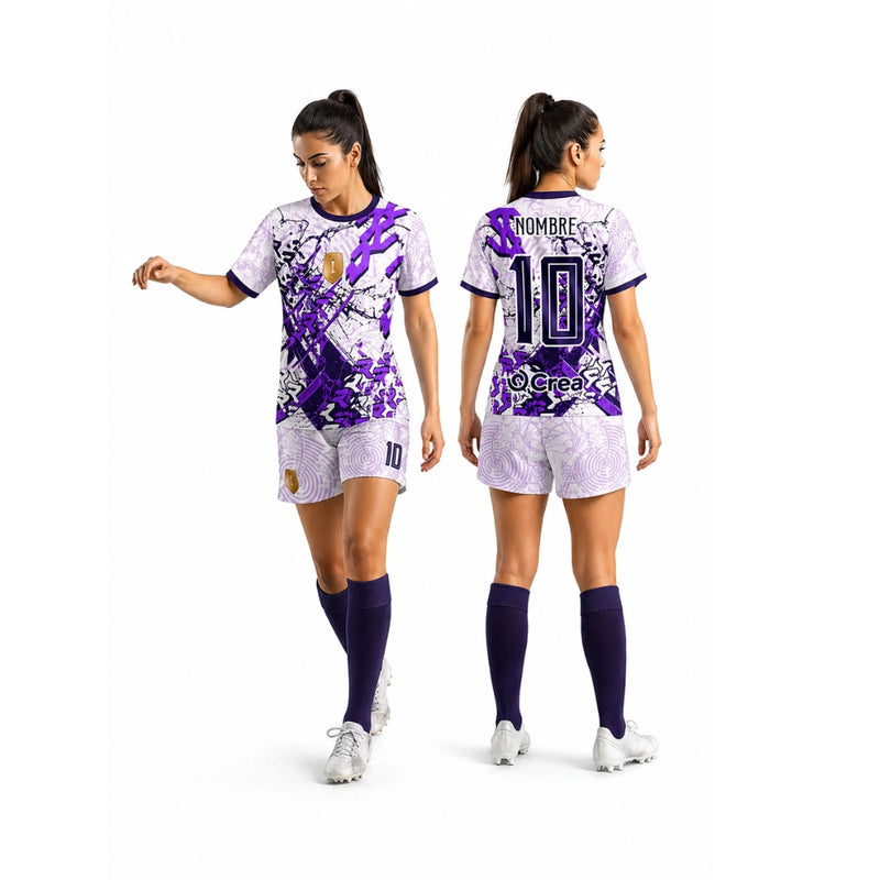 Uniformes de futbol X12 unidades para mujer-zoom-