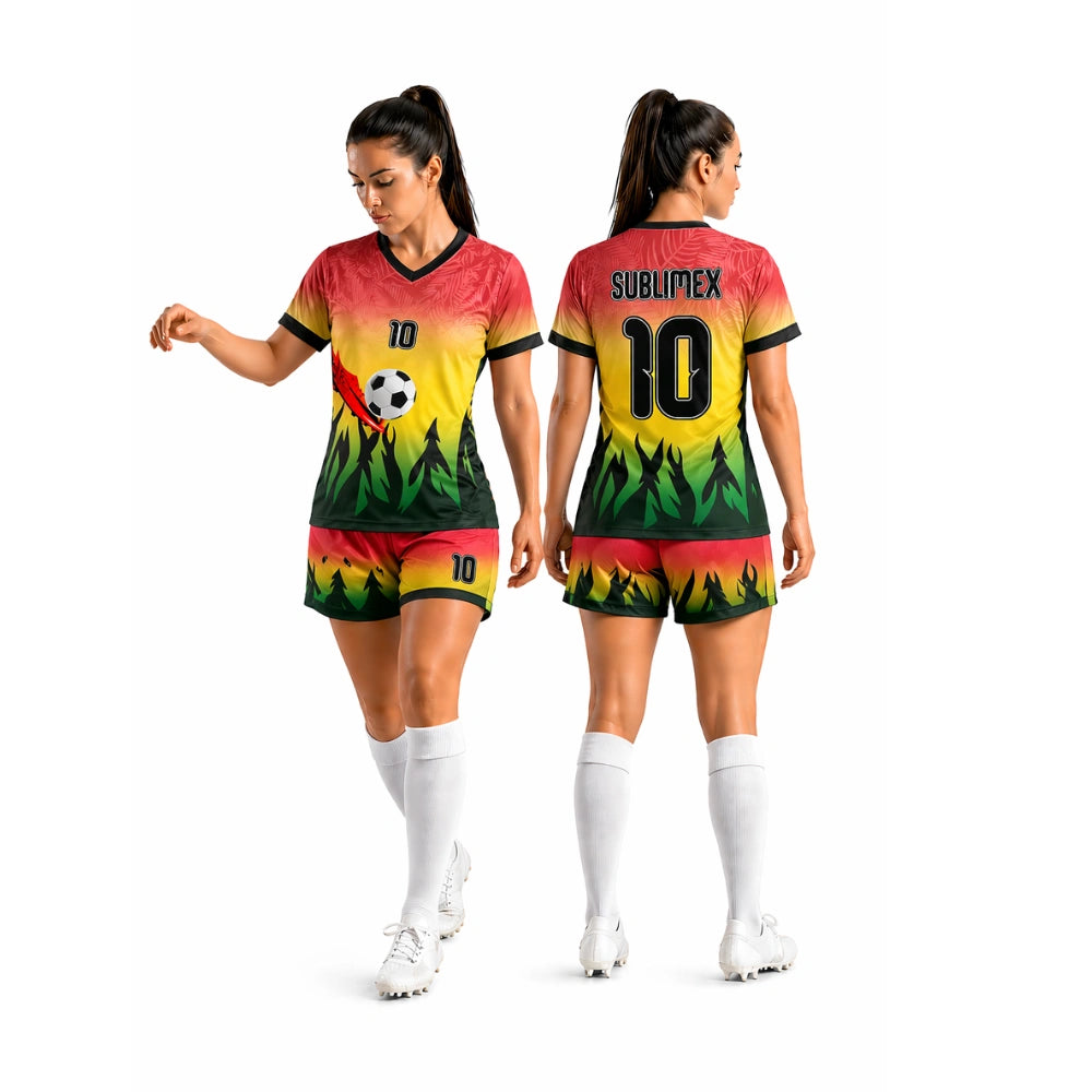 Uniformes de futbol X12 unidades para mujer-6