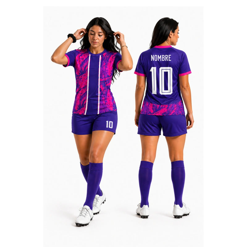Uniformes de futbol X12 unidades para mujer-zoom-