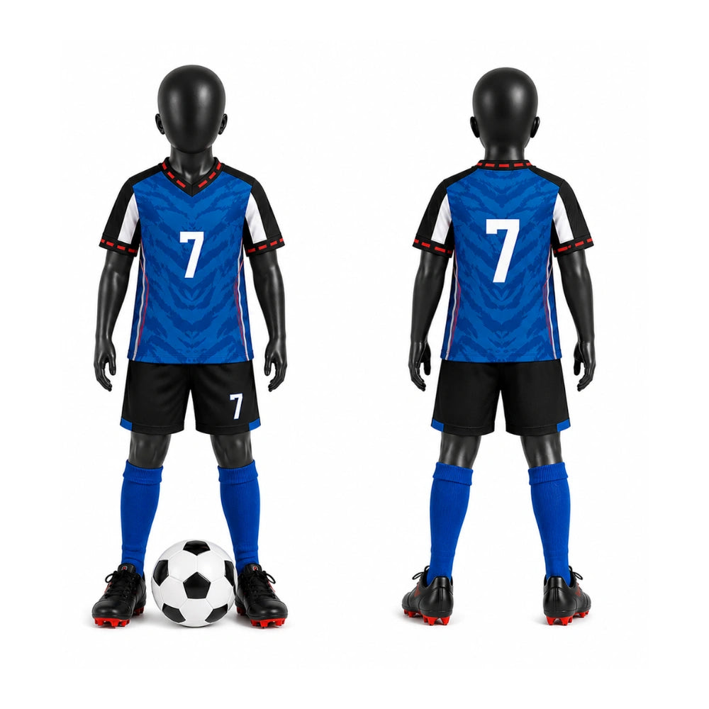 Uniformes de futbol para niños-zoom-3